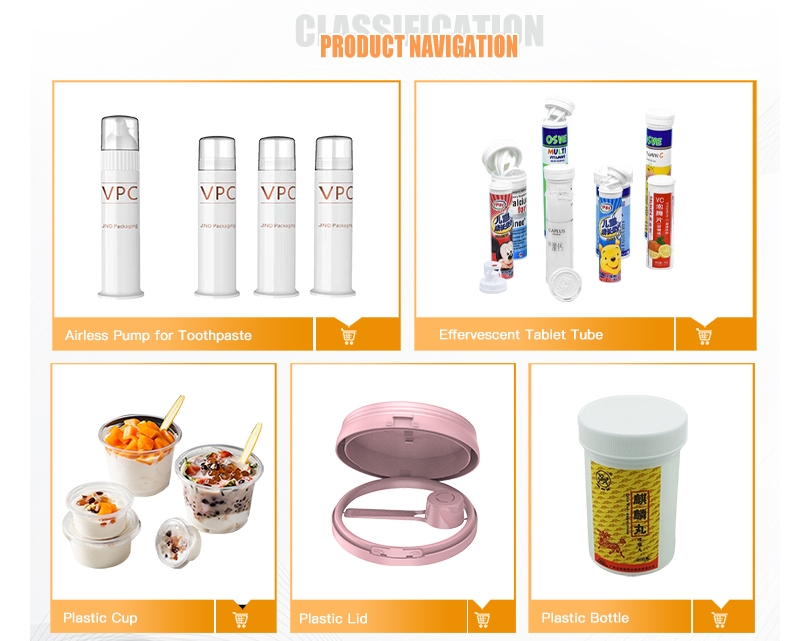 Cosmetic Packaging Tube 100ml Pp Airless Pump Toothpaste Container with Transparent Lid