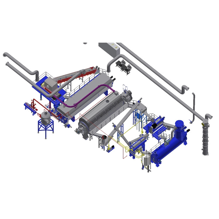 Carbon Steel Feather Meal Processing Equipment Hydrolyzer Tank