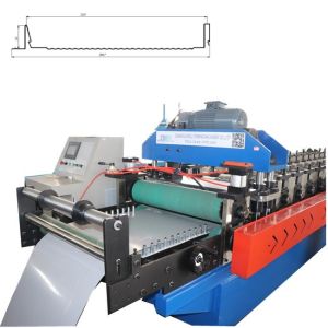 Snap Lock Standing Seam Roofing Panel Rolling Forming Machine