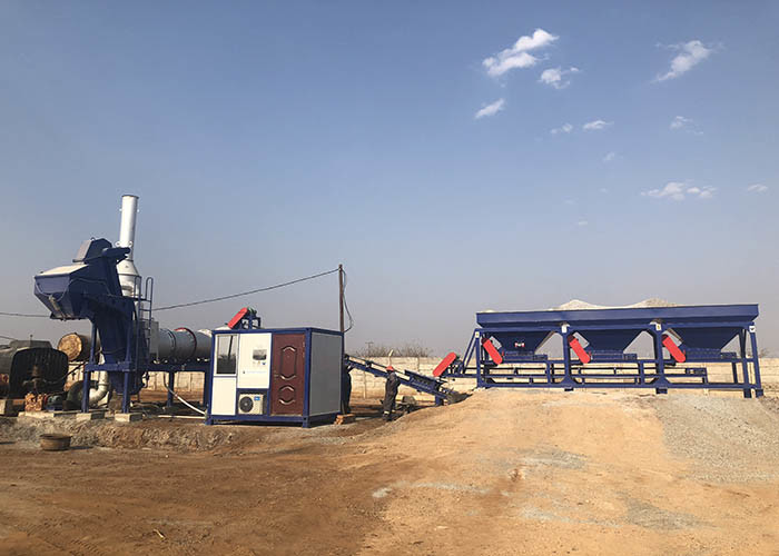 40t/H asphalt batch mix plant