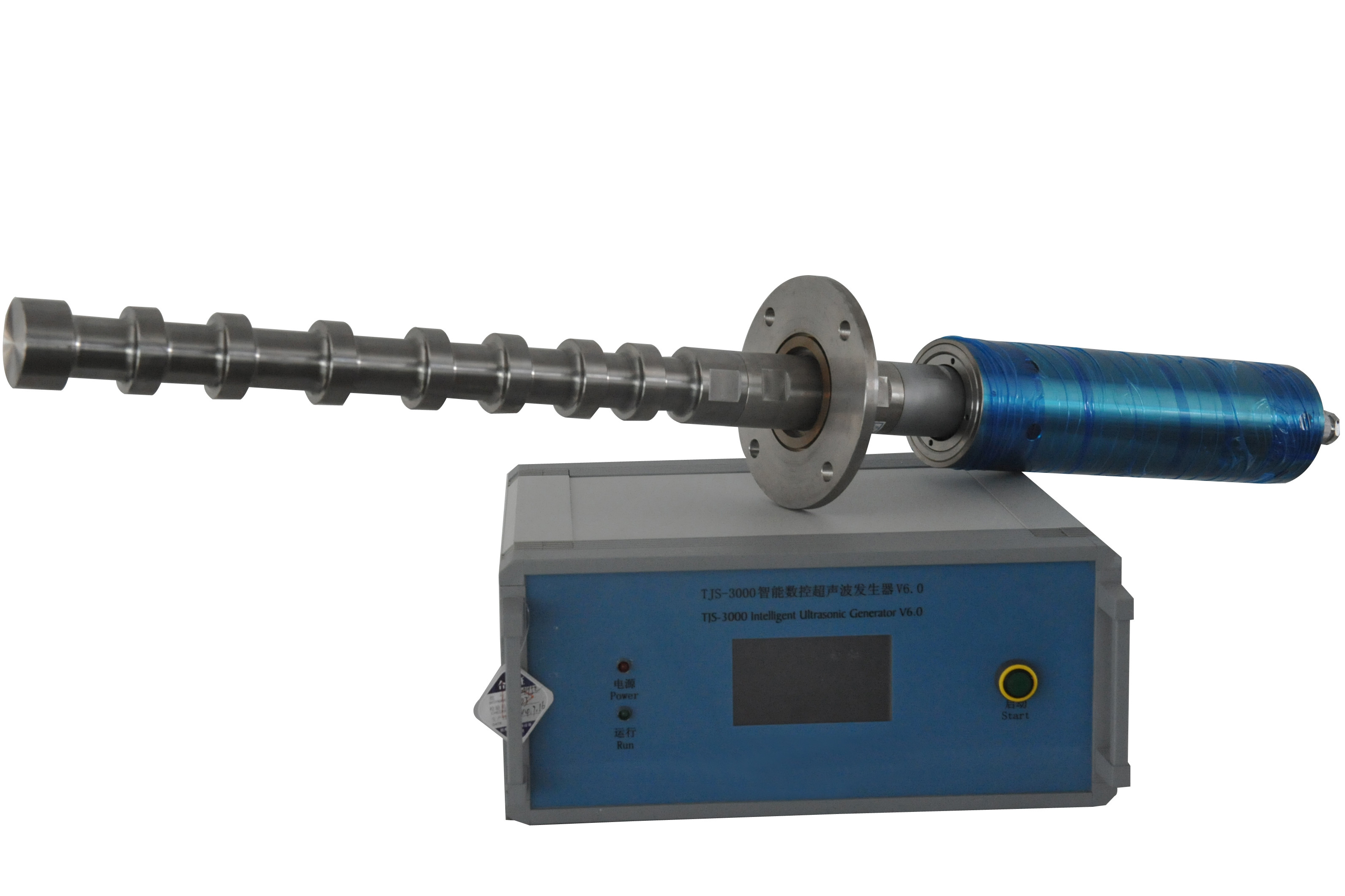 Ultrasonic Dispersing Equipment With Nine Section Whip Tool / 316 SUS Quick Flange