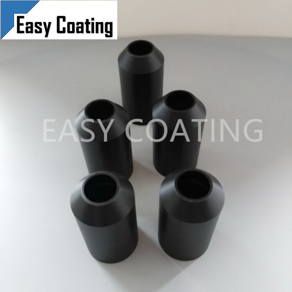Sell black colour plastic powder coating gun X1 cap nut thread sleeve replacement 2320464