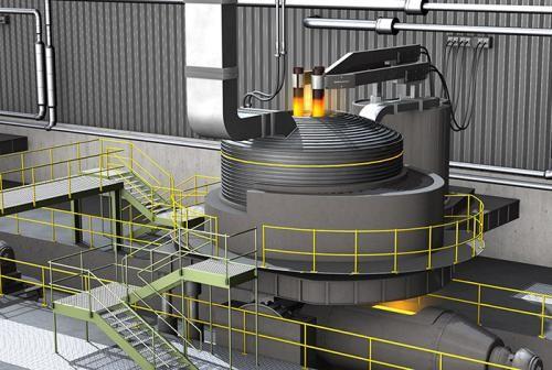 Commercial Electric Arc Furnace Flexible Smelting Temperature With Water Cooled