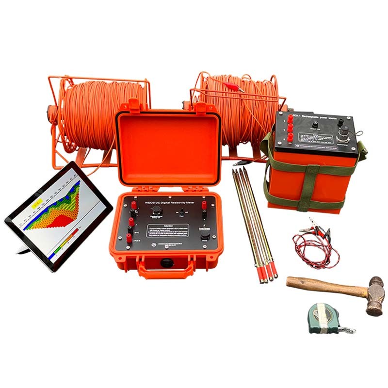 Surface Electrical Resistivity Testing Device 3D Resistivity Meter Imaging Underwater Gold Geophysical Exploration Equipment