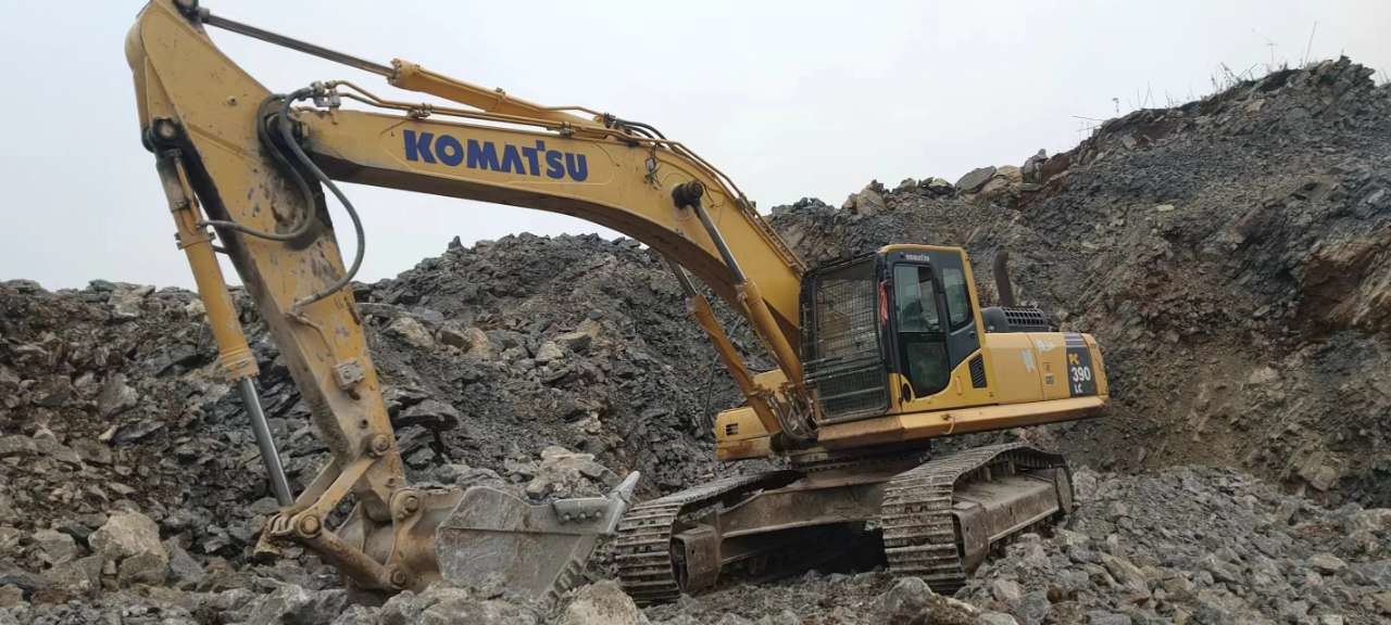 Second-hand Original Komatsu PC390LC-m0 Hydraulic Excavator Crawler Excavator Digger