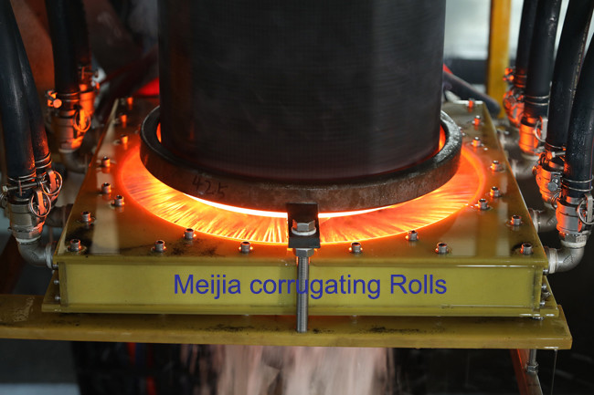 Inner Suction TC Alloy Steel Corrugating Rolls
