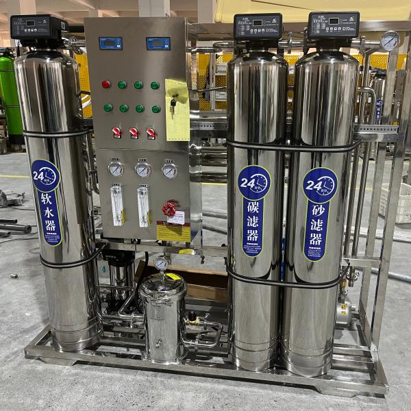 RO-500 500LPH Industrial Water Purification Systems Reverse Osmosis Water Plant