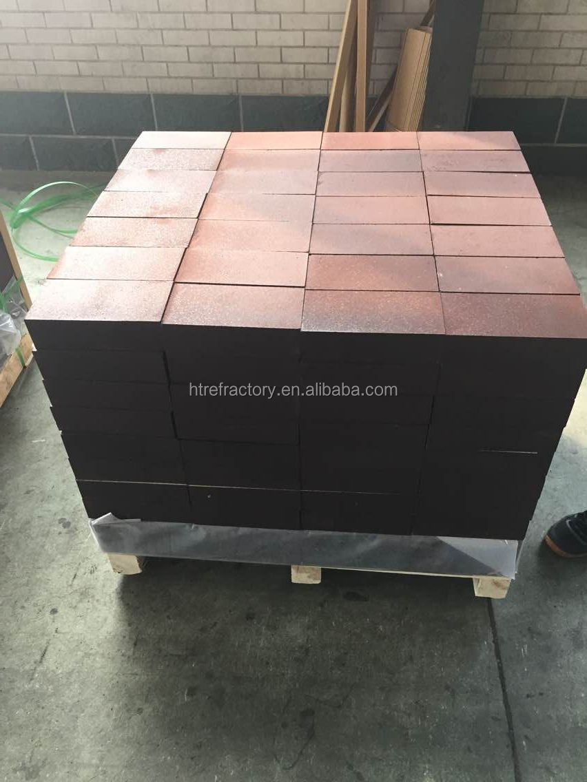 RH Furnace Magnesia Chrome Refractory Bricks with 12% CrO Content and 0.3-15% SiO2 Content