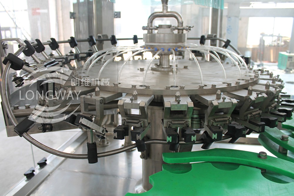 100% Factory for sale Pull Ring Cap Carbonated water Filling Machine Glass bottle Pull Ring Cap