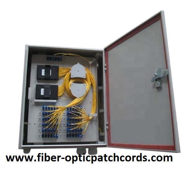 72 Core Fiber Optic Splitter Distribution Box FTTH For Corridor