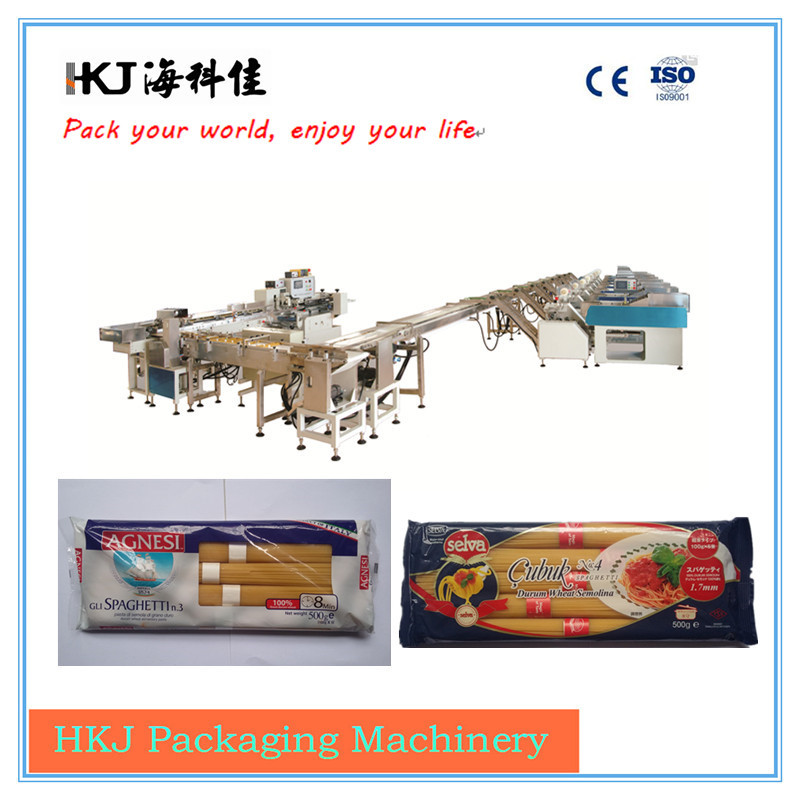 Omron PLC Noodle Packaging Machine / Bundle Packing Machine 25-35 Bags/Min