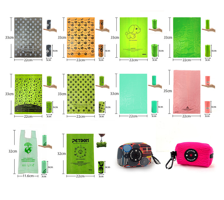 Biodegradable Garbage Dispenser Outdoor Home Clean Box Waste Bags For Pet Poop Bags