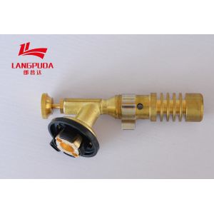 Brass Plastic 115mm Butane Gas Welding Torch Automatic Ignition
