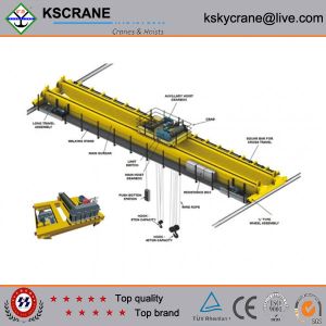 China QD Model Double Hook Overhead Crane on sale