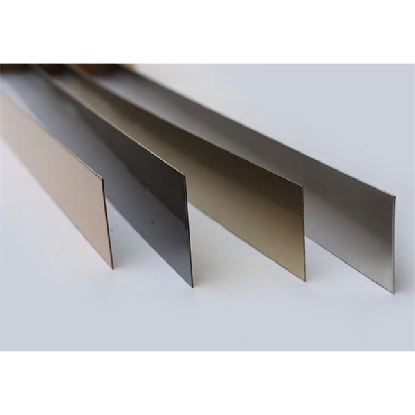 customized sizes gold mirror stainless steel strip or flat bar 201 304 316 grade