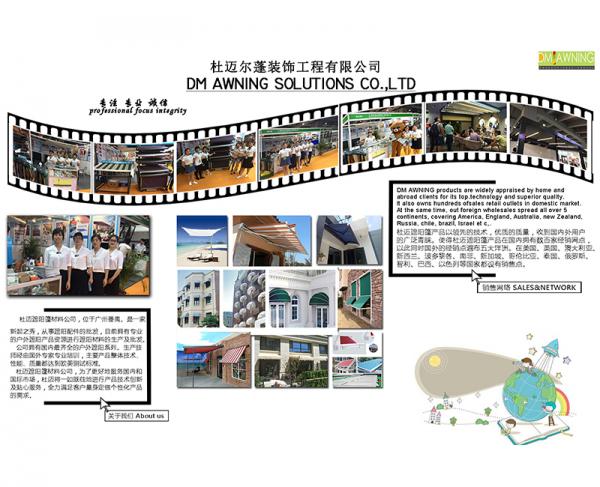 Manual retractable pergola, household electric pergola, outdoor awning