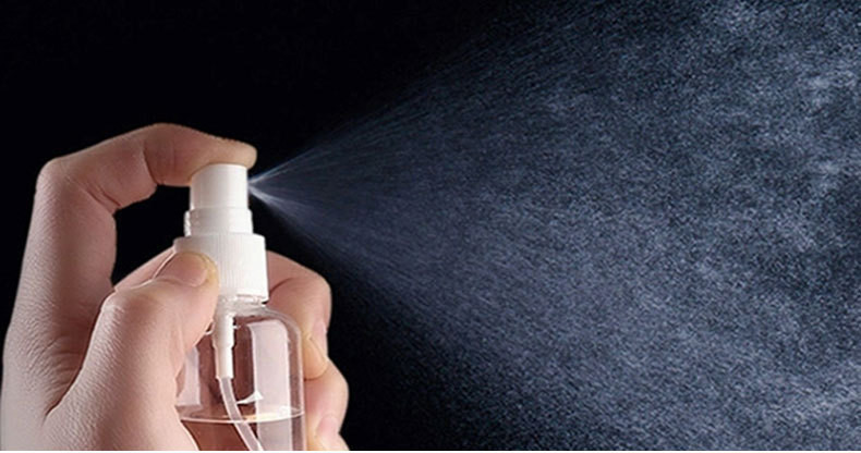 PP Fine Mist Sprayer Head 2cc 1cc Button Disinfection Spray Gun