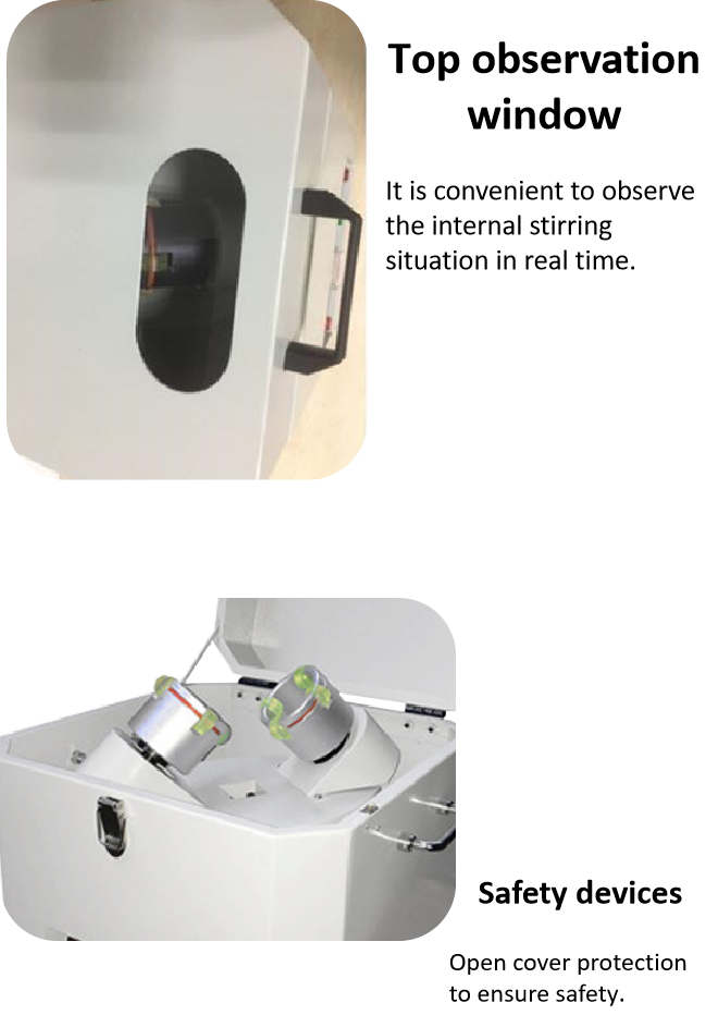 50HZ 40W Solder Paste Mixer Standard 380mm/Mins Rotating Speed For SMT Production Line