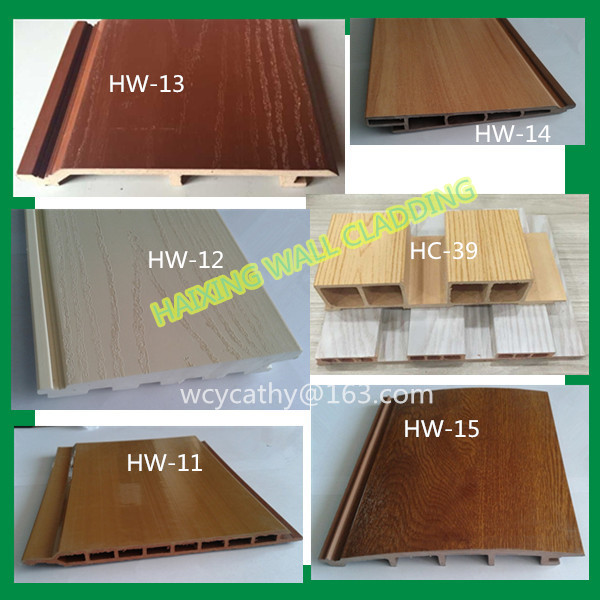 Leisure Facilities PVC Wall Siding Profile Fireproof and Environmentally Friendly