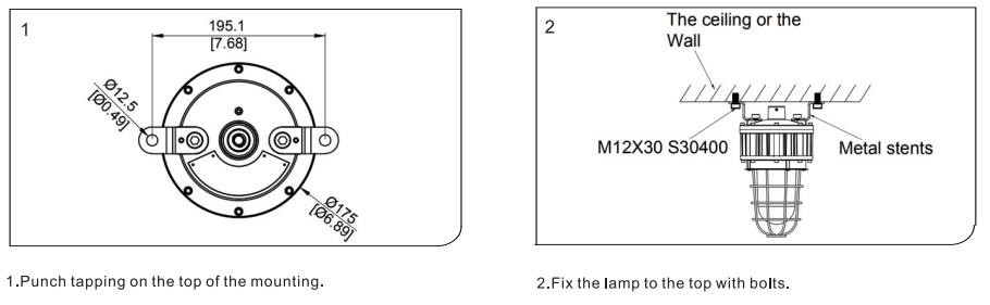 High Quality Dimmable And Battery Back Up Function Available IP66 Chemical Explosion Proof Lighting IK10 G SERIES