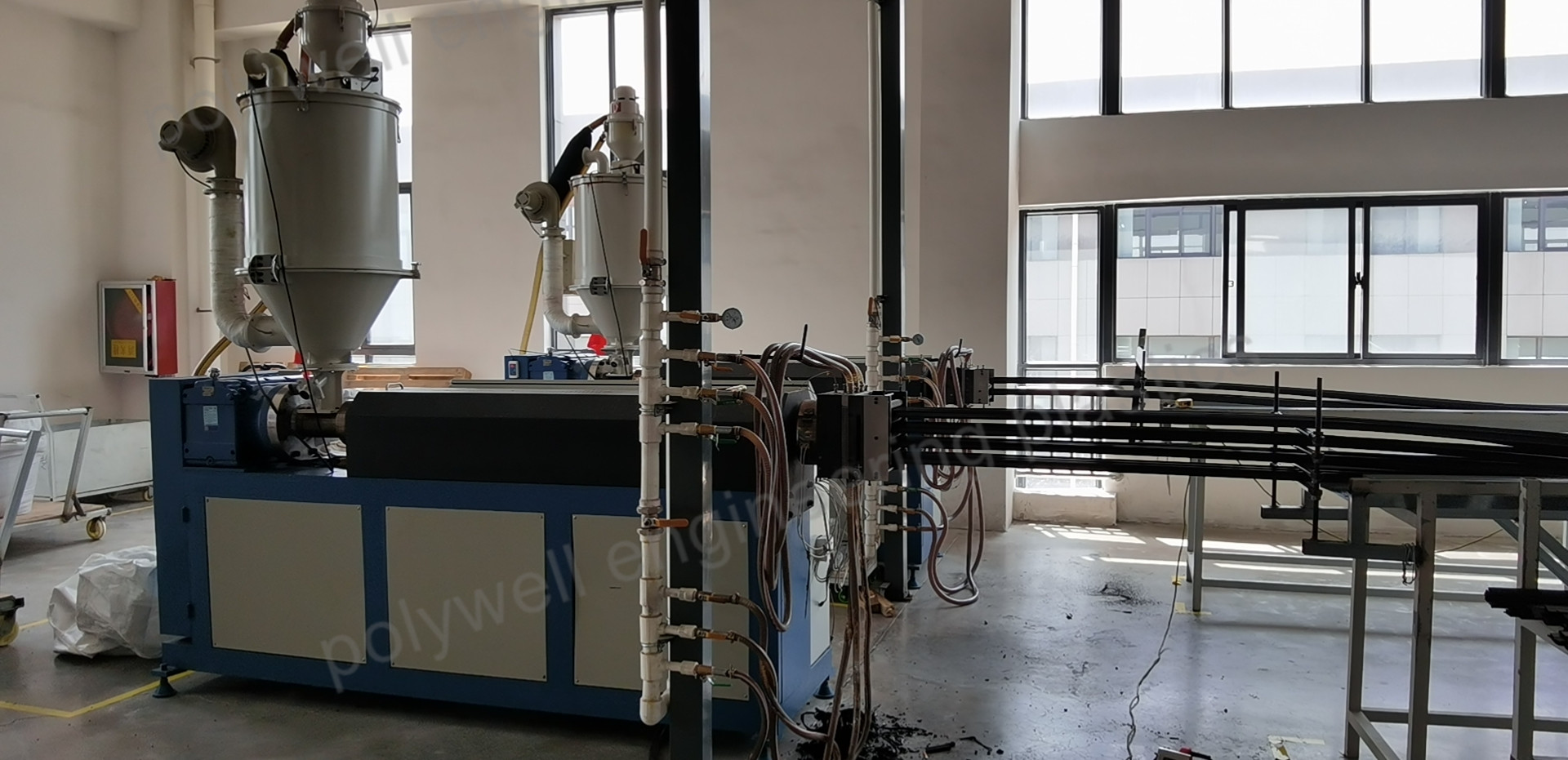 Automatic Single Screw Extruder PA Polymer Extrusion Machine Used To Produce Polyamide Strips