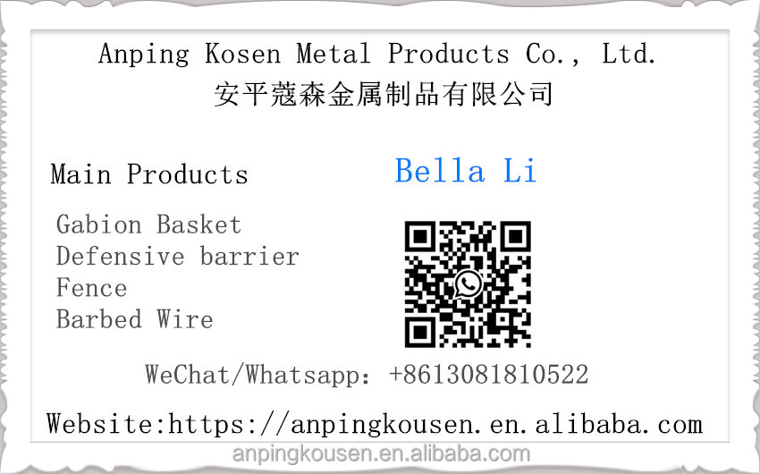 Galvanized Iron Wire Welding Pattern PVC Coated Gabion Basket for Flood Control Mesh