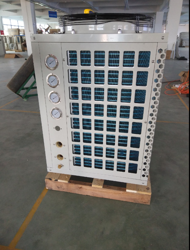 Commercial Air To Water Heat Pump Galvanized Steel Sheet 380V 18KW For House Heating