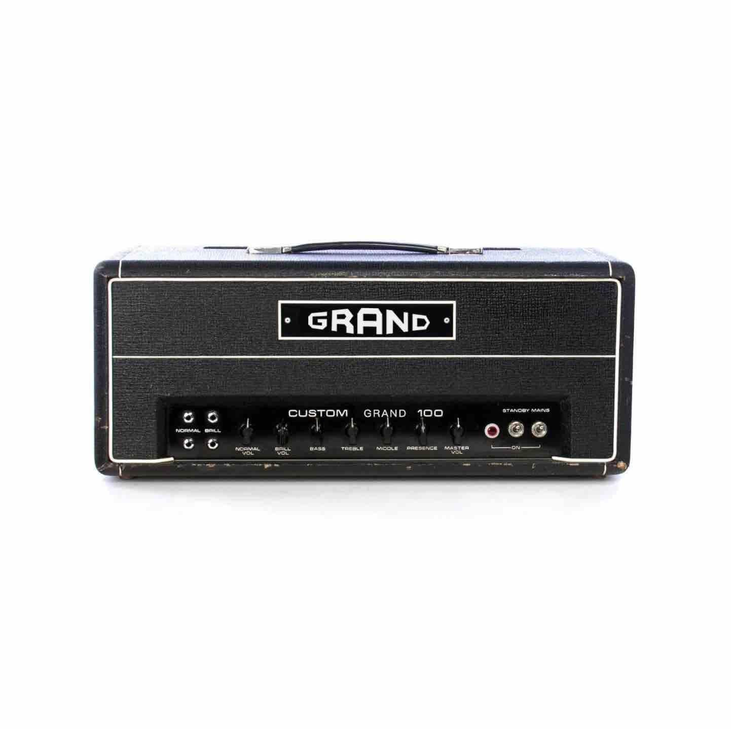 Custom DR Amp Project Vintage 1969 Grand Dr103 Style 100W Custom Handwired Tube Electric Guitar Nbass AMP Amplifier Head