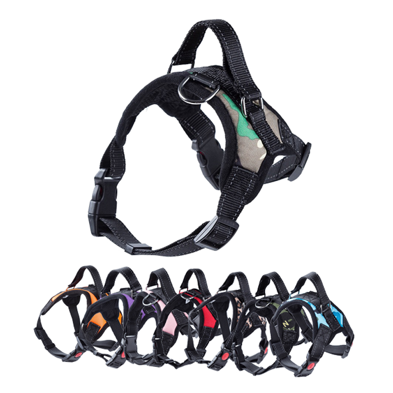 Neoprene Collar Leash Harness Set Moisture Resistant Reversible Dog Harness