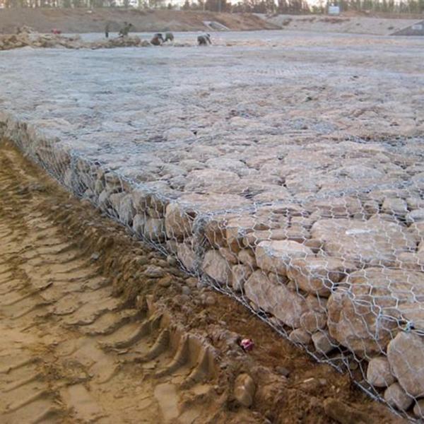 Quality Gabion Basket Mesh for Flood Prevention Water Conservancy Projects CE ISO Certified for sale