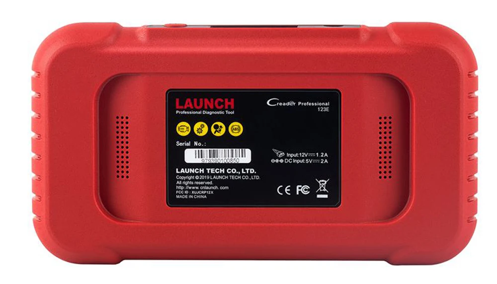 2024 New- LAUNCH X431 CRP123E V2.0 Car OBD2 Diagnostic Tools Auto OBD Scanner ABS SRS Engine AT+ 7 Reset Service Free Up