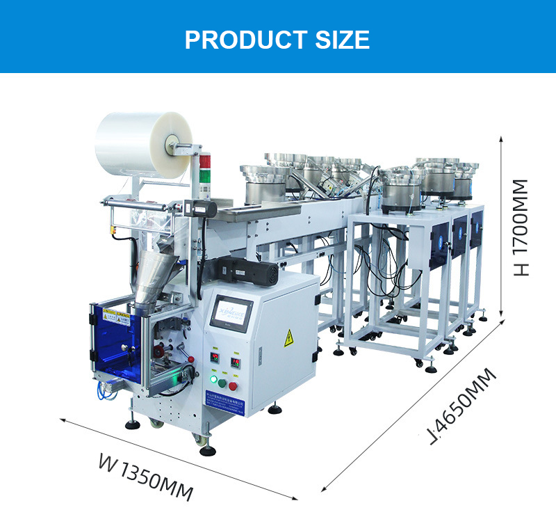 Vertical Pins Nuts Weighing Checker Packing Machine Over Wrapping Packing Machine