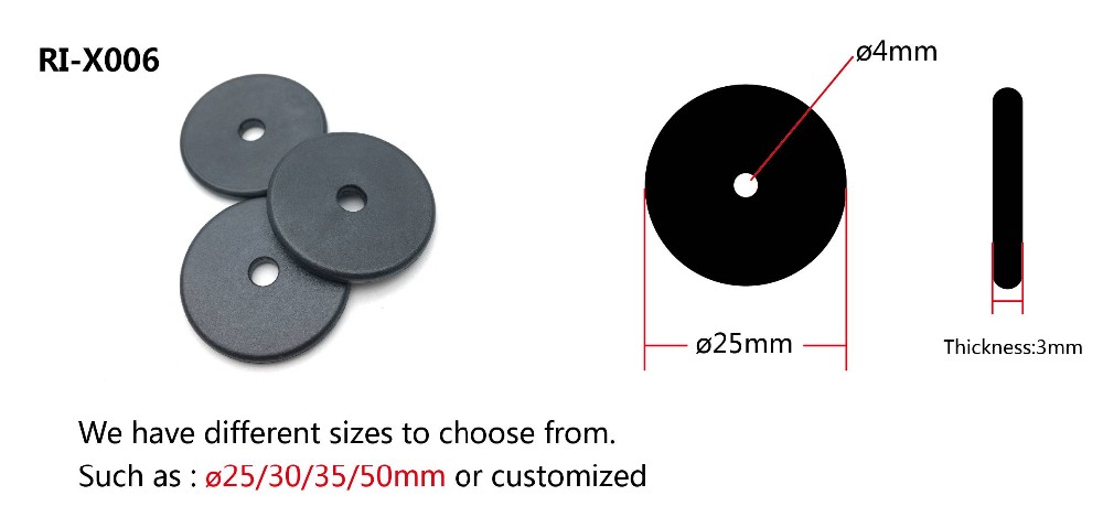 PPS button RFID NFC Laundry Tag