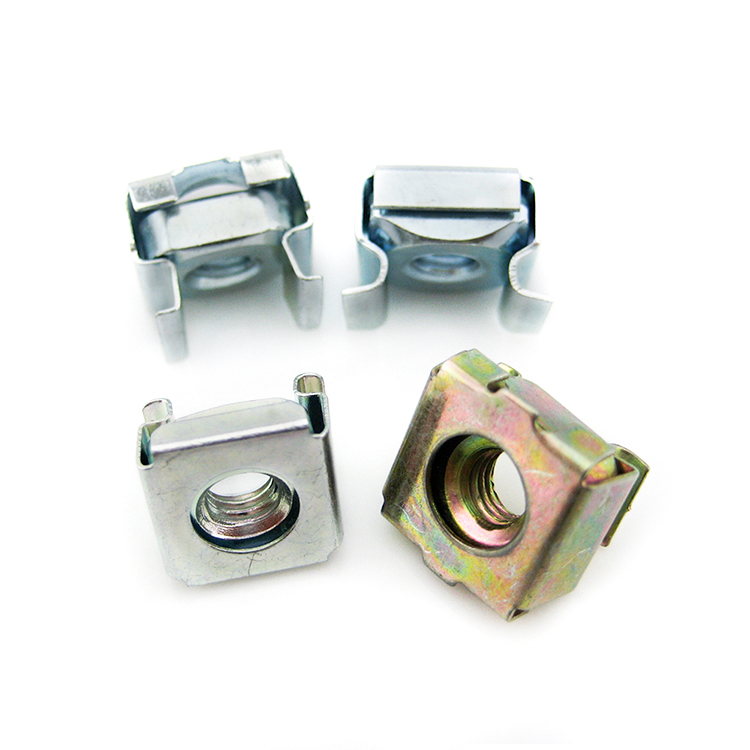 Natural Finish M6 Cage Nut Metric Metal Nut For Motors Building Decoration