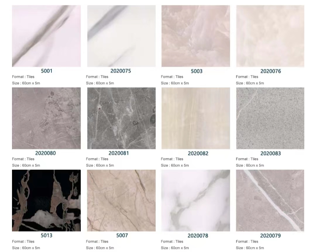 ECO PVC Marble Wall Panels 2000mm-5000mm Commercial Plastic Wall Panels