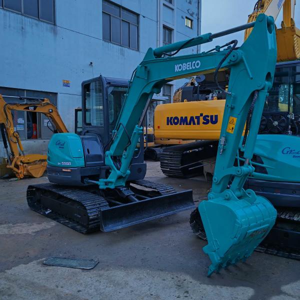 Quality Secondhand Mini Kobelco Excavator Crawler Kobelco Sk55sr Digger for sale