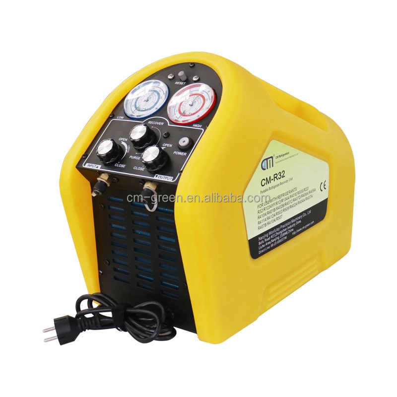 3-stage R404a refrigerant filling equipment R134a recovery charging filling machine gas charging station