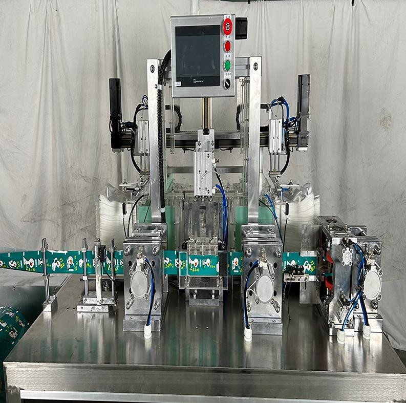 Compact Design High Speed 1 Pair PE Glove Automatic Folding Packing Machine Upgrade 2024