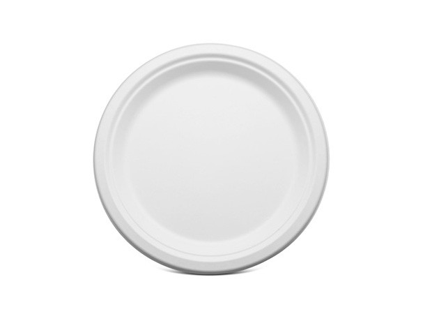 15g 9 Inch Round Sugarcane Bagasse Disposable Tableware