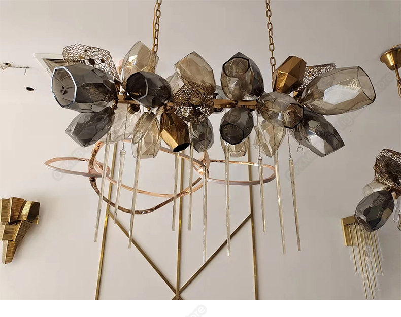 Modern Italy Designer Chandelier Lighting Kichen Hanging Chandelier For Stairway Chandelier(WH-MI-445)