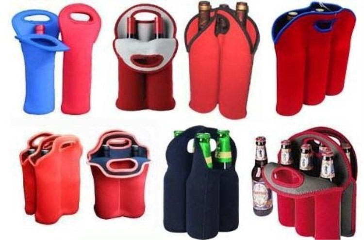 CHEAP wholesale high quality insulated neoprene beer bottle cooler bag