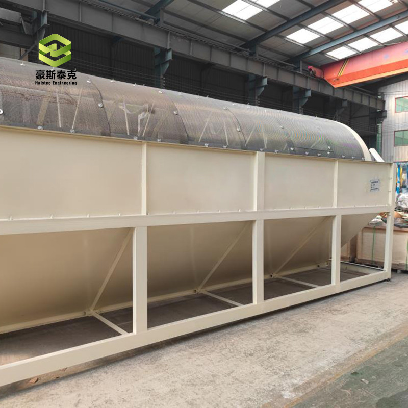 Brick Machine Round Roller Sieve Perfect In Automatic Brick Plant