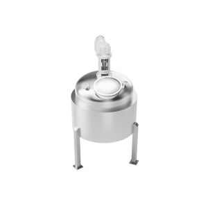 PLC Control Stainless Steel Mixing Tank With Variable Speed Agitator