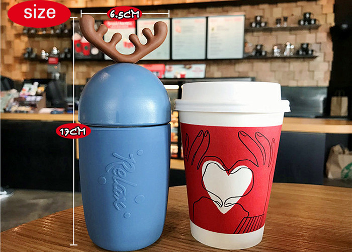 Unique Unbreakable Glass Water Bottle , Personalized Glass Water Bottles