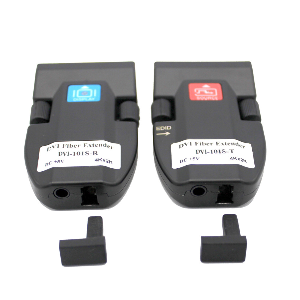 DVI optical Extender with single core LC 1080P 60Hz for video conference LED Display