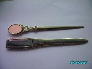 Promotional & best selling Offset Pad Printing metal letter opener