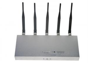  Wireless Camera Mobile Phone Signal Jammer Blocker With 5 Omni Directional Antenna Manufactures
