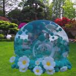 Transparent Party Luxury Bubble House Inflatable with Custom Logo Print Option