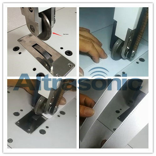 35Khz Seamless Ultrasonic Sealing Machine with Longitudinal Vibration Transducer