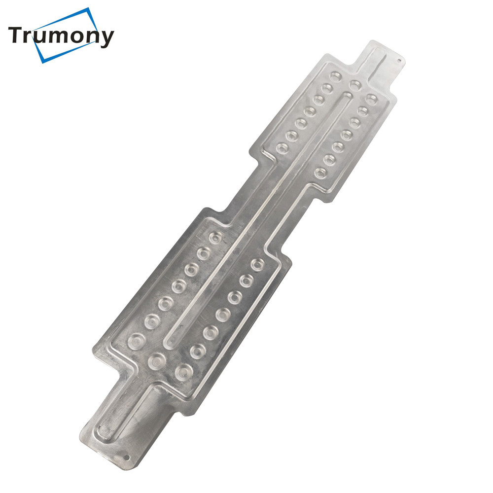 High Thermal Performance Aluminum Heat Sink Water Cold Plate For Passenger Car